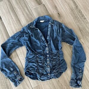 pilcro anthropologie button down